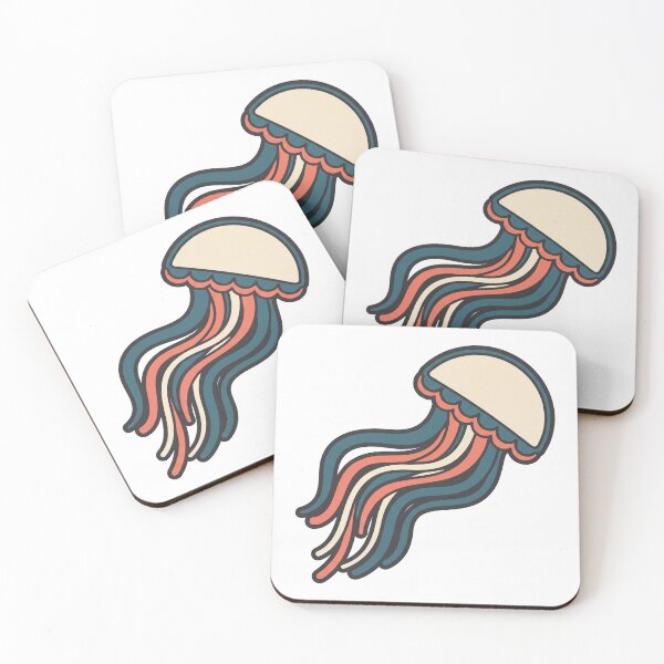 Item preview, Jellyfish Minimalist Ocean Creature Illustration designed and sold by Fakhim95.