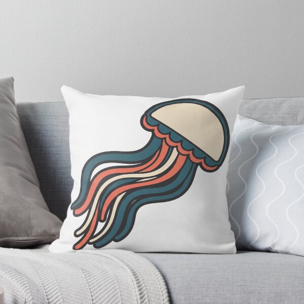 Item preview, Jellyfish Minimalist Ocean Creature Illustration designed and sold by Fakhim95.