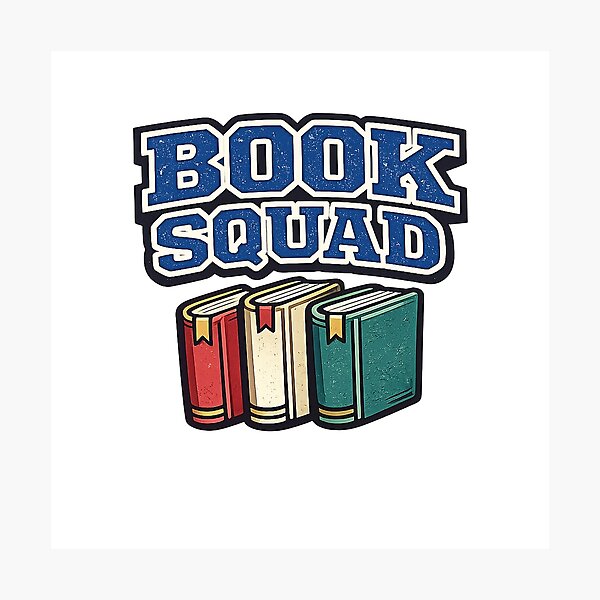 Item preview, Book Squad Book Lover Design designed and sold by EastEndTownie.