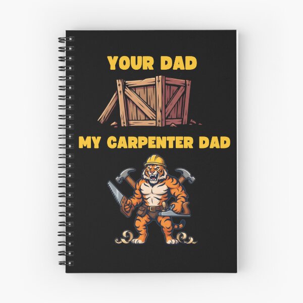 Item preview, Your Dad Vs My Carpenter Dad Funny Woodworking Father Gift T-Shirt designed and sold by LeSoniPapaPrint.