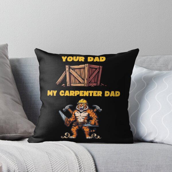 Item preview, Your Dad Vs My Carpenter Dad Funny Woodworking Father Gift T-Shirt designed and sold by LeSoniPapaPrint.