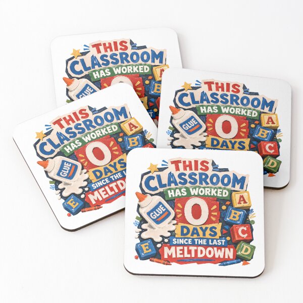 Item preview, Zero Days Since Meltdown Classroom Teacher Humor designed and sold by chattsuede.