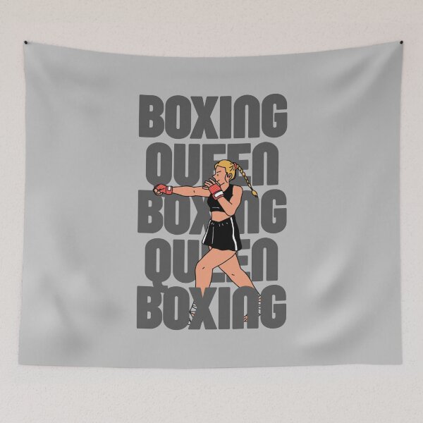 Item preview, Boxing Queen (Female Boxer/ Boxing Enthusiast) designed and sold by PodunkClothing.
