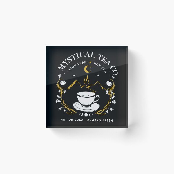 Item preview, Mystical Tea Company Shirt – Celestial Magic Bookish Aesthetic Graphic Tee designed and sold by MAGICKEY2024.