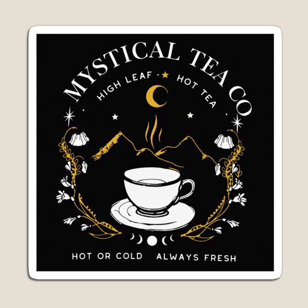 Item preview, Mystical Tea Company Shirt – Celestial Magic Bookish Aesthetic Graphic Tee designed and sold by MAGICKEY2024.