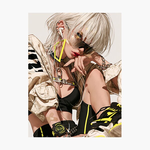 Item preview, Cyberpunk Girl designed and sold by bellalee914.
