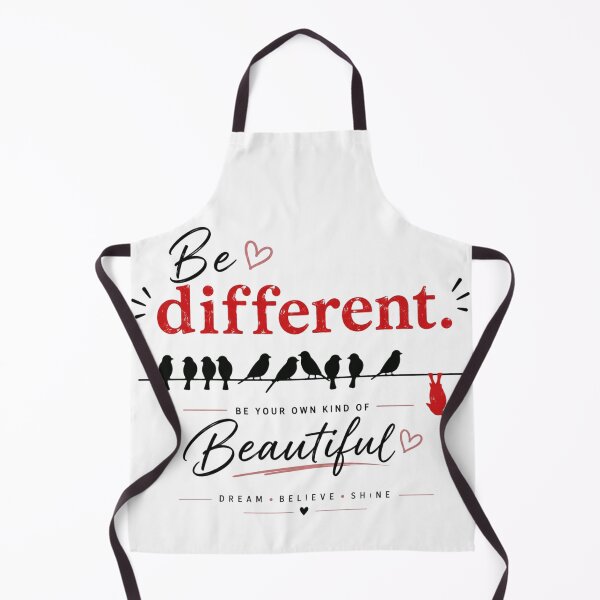 Item preview, Be Different – Inspirational Bird Quote | Minimalist Motivational Typography | Modern Aesthetic Design designed and sold by Mirai_Art ⭐⭐⭐⭐.