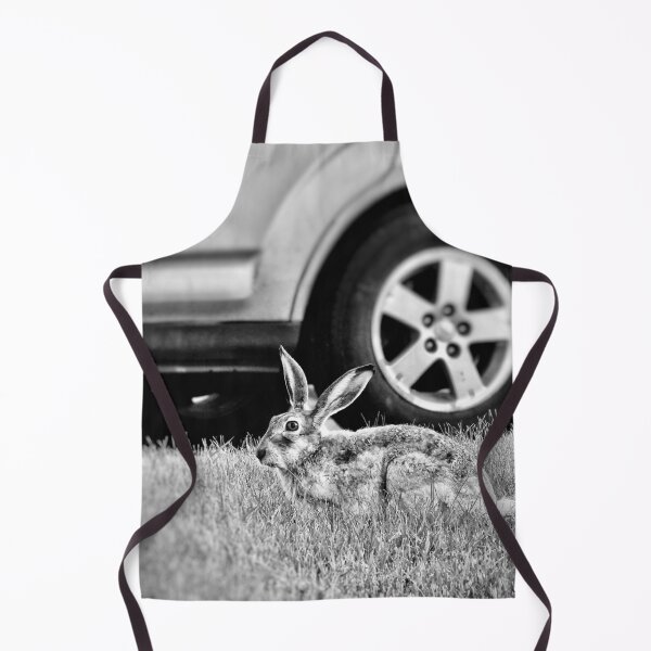 Item preview, Urban Rabbit in Black and White designed and sold by HenryHog.