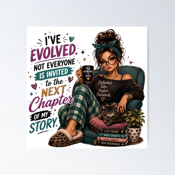 Item preview, I've Evolved Next Chapter designed and sold by butterflies-new.