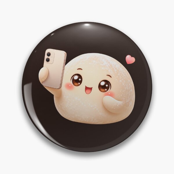 Item preview, Kawaii Mochi Taking a Selfie designed and sold by ImagenFusionP.
