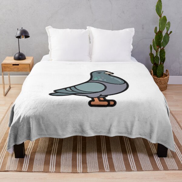 Item preview, Confident City Pigeon Funny Bird Illustration designed and sold by Fakhim95.