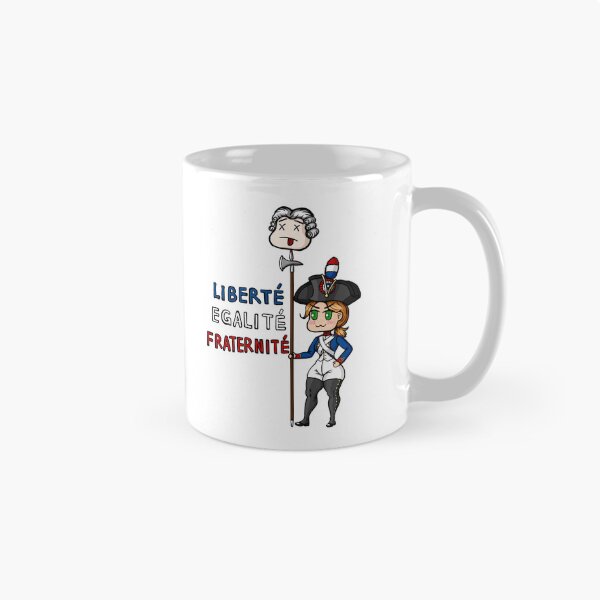 Item preview, Citoyenne Élise French Revolution | Liberté Égalité Fraternité | Jacobin Ancien Régime Cute Historical Decal designed and sold by VoltieCutie Art.