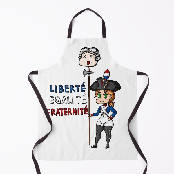 Item preview, Citoyenne Élise French Revolution | Liberté Égalité Fraternité | Jacobin Ancien Régime Cute Historical Decal designed and sold by VoltieCutie Art.