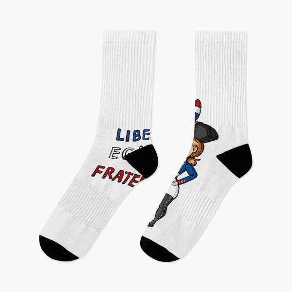 Item preview, Citoyenne Élise French Revolution | Liberté Égalité Fraternité | Jacobin Ancien Régime Cute Historical Decal designed and sold by VoltieCutie Art.