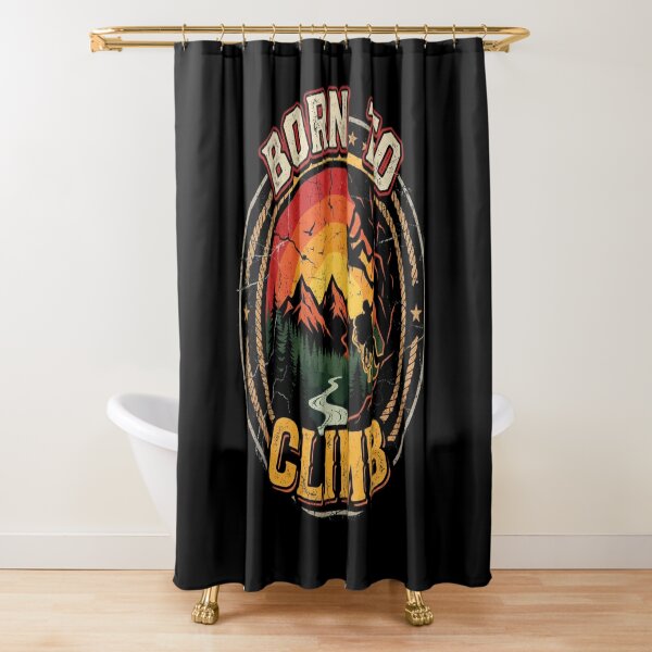 Item preview, Born To Climb - Retro Funny Logger Gift designed and sold by MarceloBozzano.