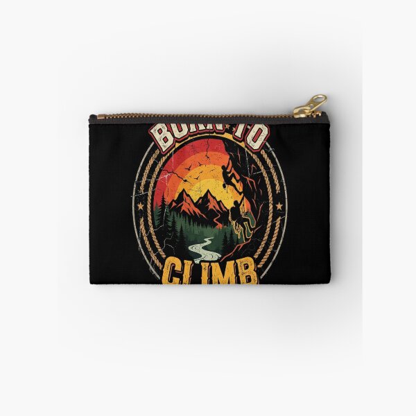 Item preview, Born To Climb - Retro Funny Logger Gift designed and sold by MarceloBozzano.