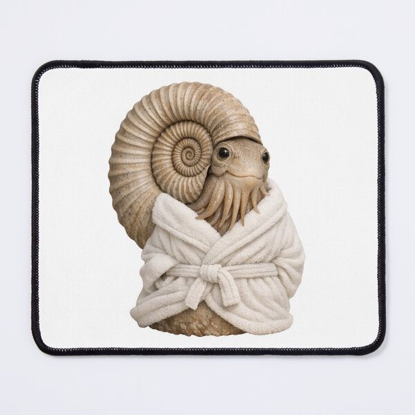 Item preview, Bathrobe Ammonite designed and sold by Sillytoe.