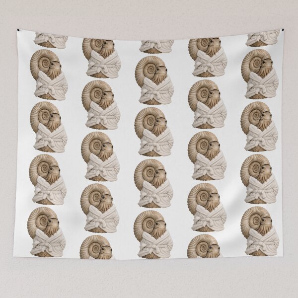 Item preview, Bathrobe Ammonite designed and sold by Sillytoe.