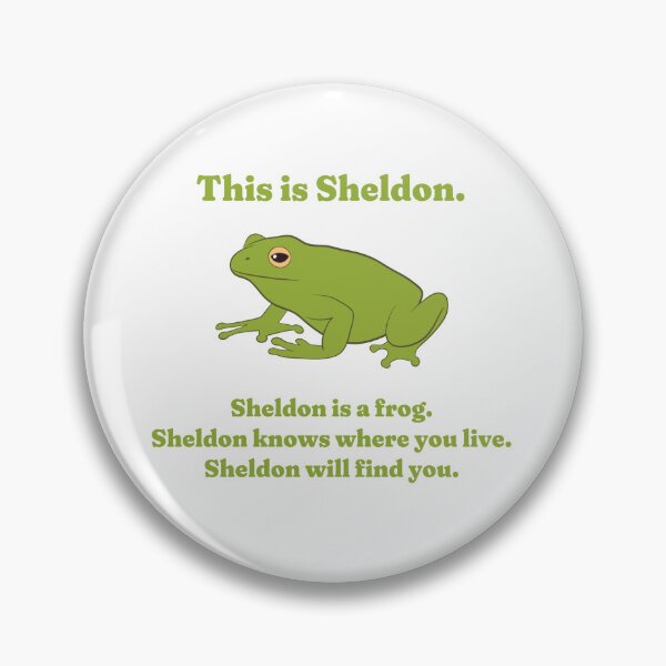Item preview, Sheldon The Frog designed and sold by GraphicWorlds.