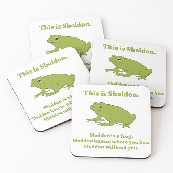 Item preview, Sheldon The Frog designed and sold by GraphicWorlds.