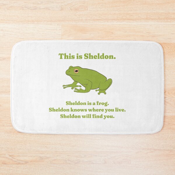 Item preview, Sheldon The Frog designed and sold by GraphicWorlds.