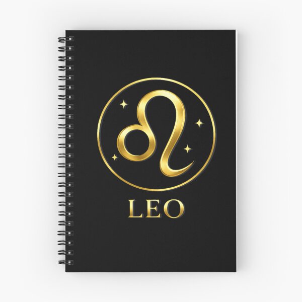 Item preview, Gold Leo Zodiac Glyph with Celestial Stars designed and sold by ZenWealthDesign.
