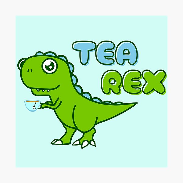 Item preview, Tea Rex designed and sold by Emerald VanNus.
