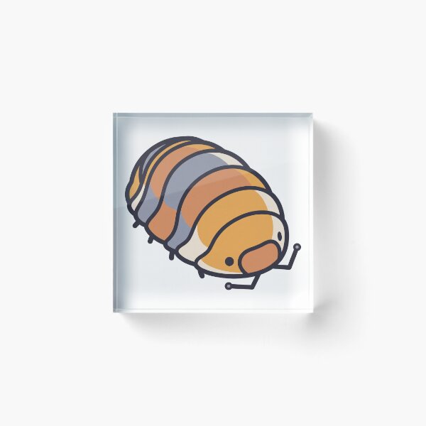 Item preview, Isopod Rolly Polly Pill Bug Cute Illustration designed and sold by Fakhim95.