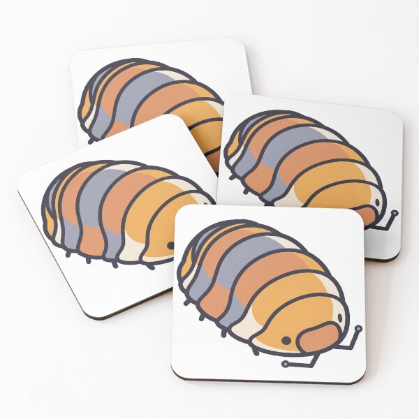 Item preview, Isopod Rolly Polly Pill Bug Cute Illustration designed and sold by Fakhim95.