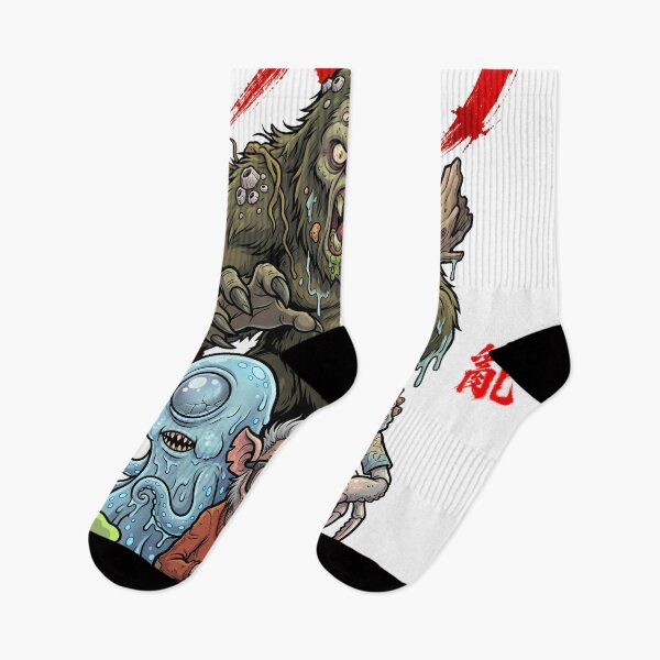Item preview, Japanese Yokai Monster Parade Cartoon designed and sold by castillomiami.