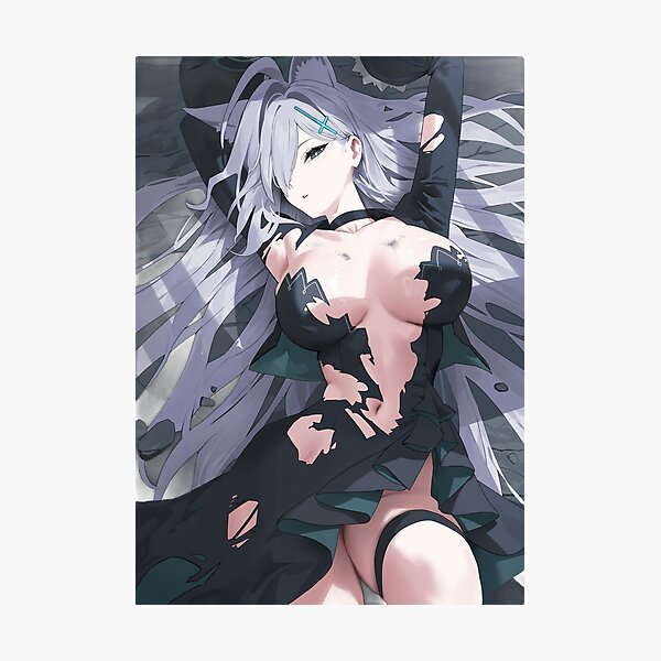 Item preview, Shiroko Terror Torn Black Dress Blue Archive designed and sold by KomiArts.