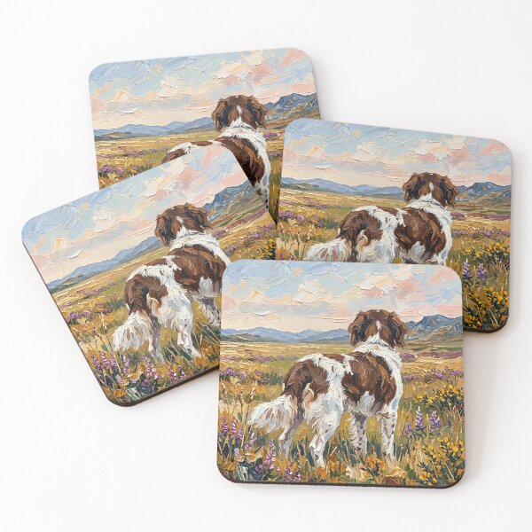 Item preview, Amongst The Flowers - Drentsche Patrijshond designed and sold by AjaTrier.
