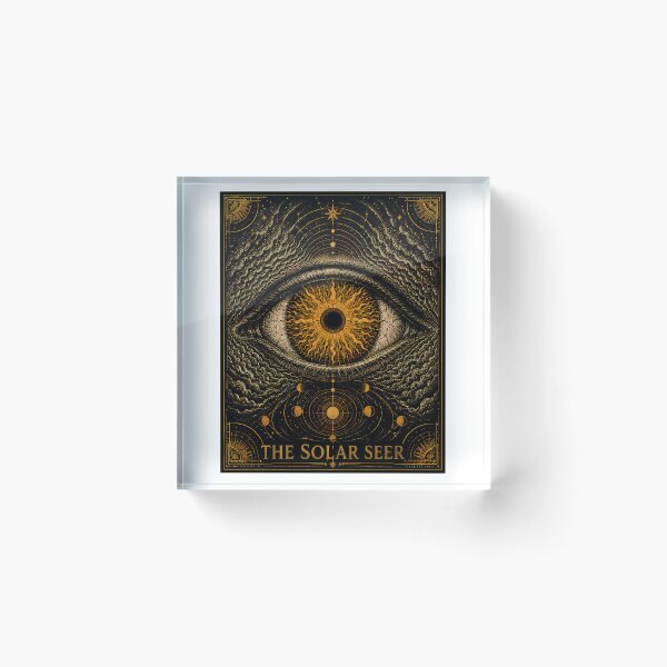 Item preview, The Solar Seer Esoteric Vision designed and sold by chattsuede.