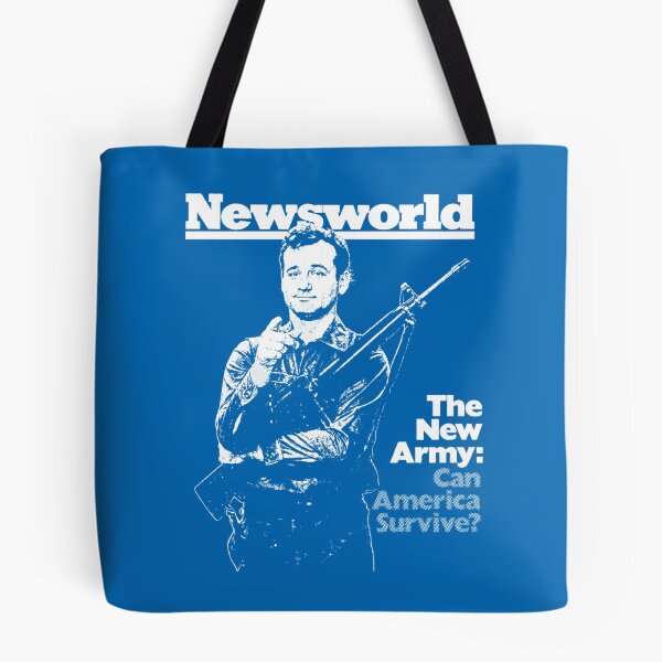 Item preview, Stripes Newsworld Cover / The New Army: Can America Survive? designed and sold by Cuttintees.