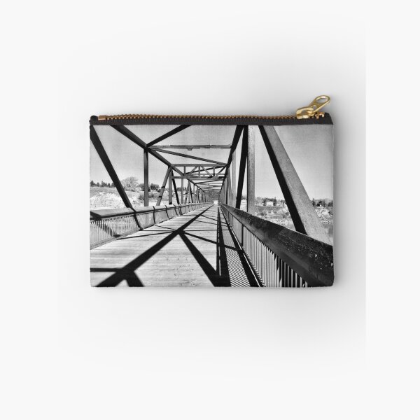 Item preview, Geometric Bridge in Black and White designed and sold by HenryHog.