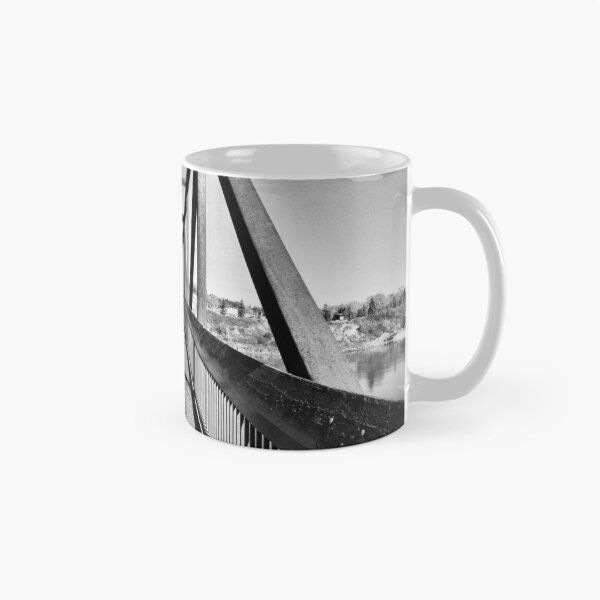 Item preview, Geometric Bridge in Black and White designed and sold by HenryHog.