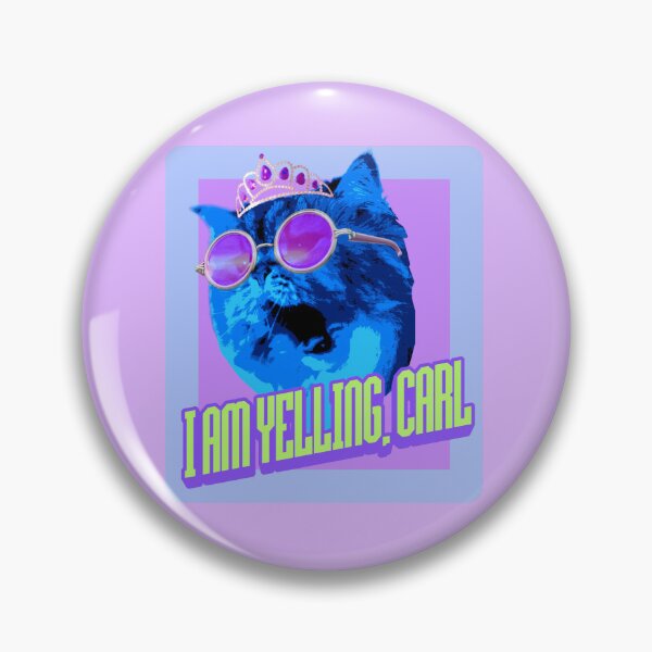 Item preview, I AM YELLING, CARL - V1 designed and sold by Tawny Feather Treasures.