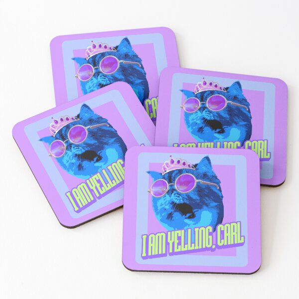 Item preview, I AM YELLING, CARL - V1 designed and sold by Tawny Feather Treasures.
