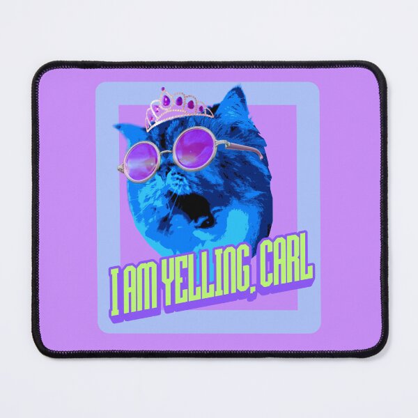 Item preview, I AM YELLING, CARL - V1 designed and sold by Tawny Feather Treasures.