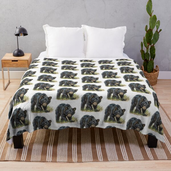 Item preview, Bear Cub | Cute Woodland Animal Watercolor Art designed and sold by Mandayartstudio.