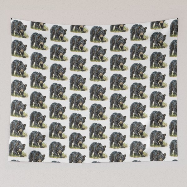Item preview, Bear Cub | Cute Woodland Animal Watercolor Art designed and sold by Mandayartstudio.