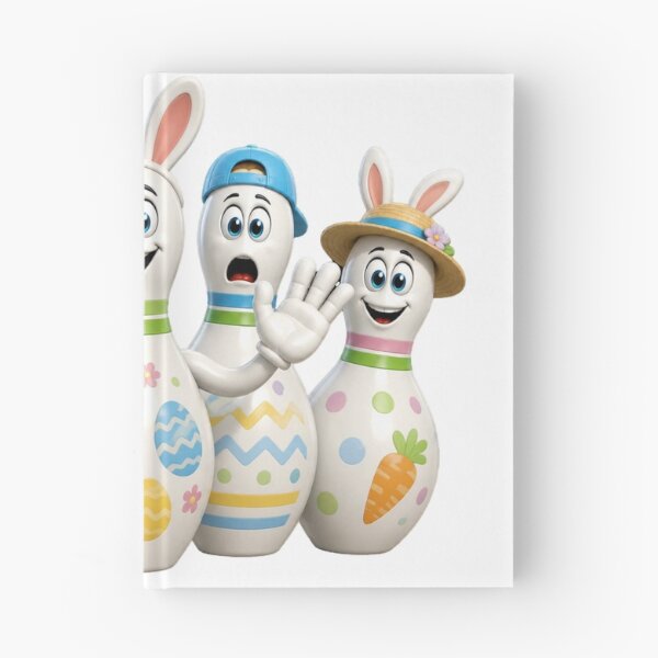 Item preview, Easter Bowling Pins Cartoon designed and sold by Scott Hayes.