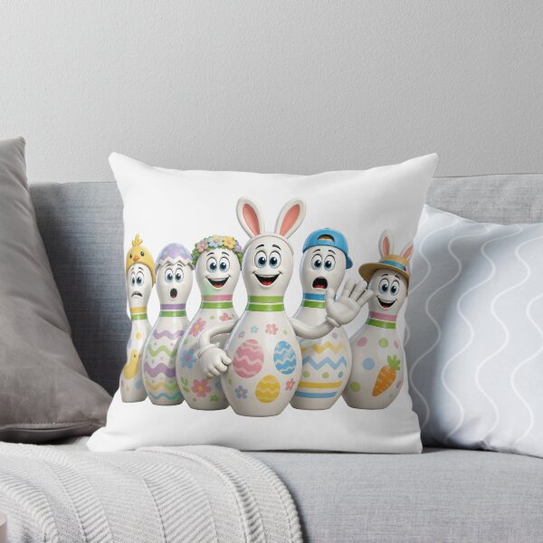 Item preview, Easter Bowling Pins Cartoon designed and sold by Scott Hayes.