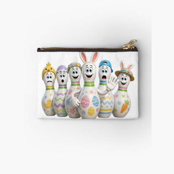 Item preview, Easter Bowling Pins Cartoon designed and sold by Scott Hayes.