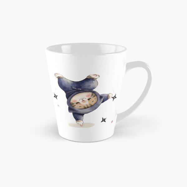 Item preview, Cozy Ninja Cat Handstand designed and sold by HumTumMe.