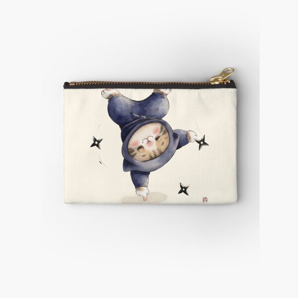 Item preview, Cozy Ninja Cat Handstand designed and sold by HumTumMe.