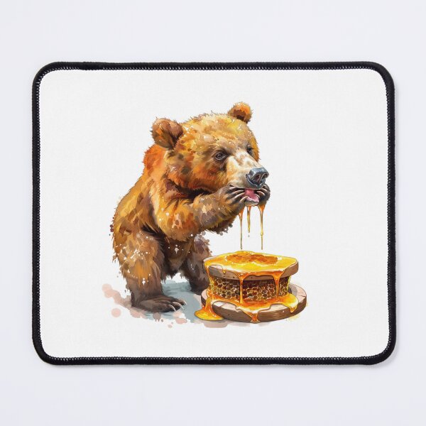Item preview, Bear Cub | Cute Woodland Animal Watercolor Art designed and sold by Mandayartstudio.