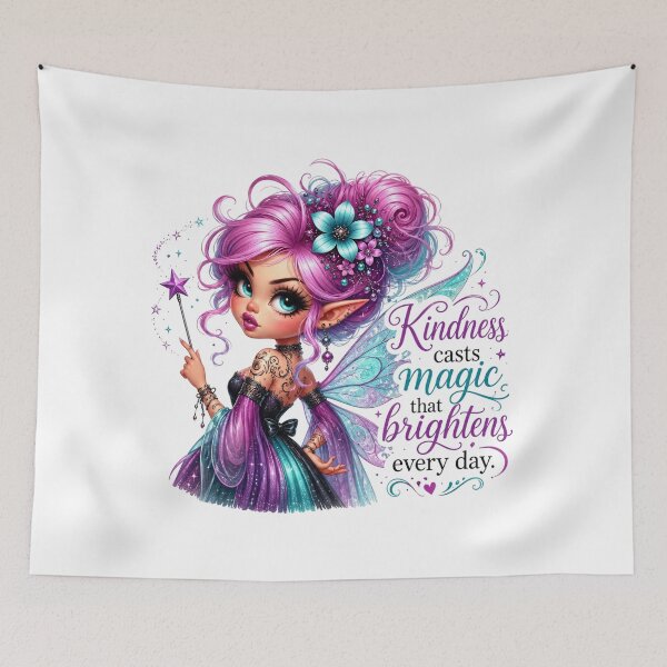 Item preview, Kindness Casts Magic Every Day designed and sold by butterflies-new.