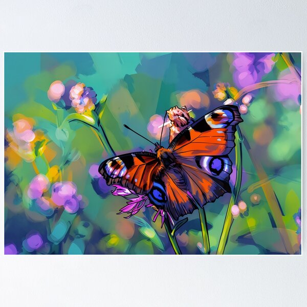 Item preview, Colorful Butterfly designed and sold by tomorrowsart.