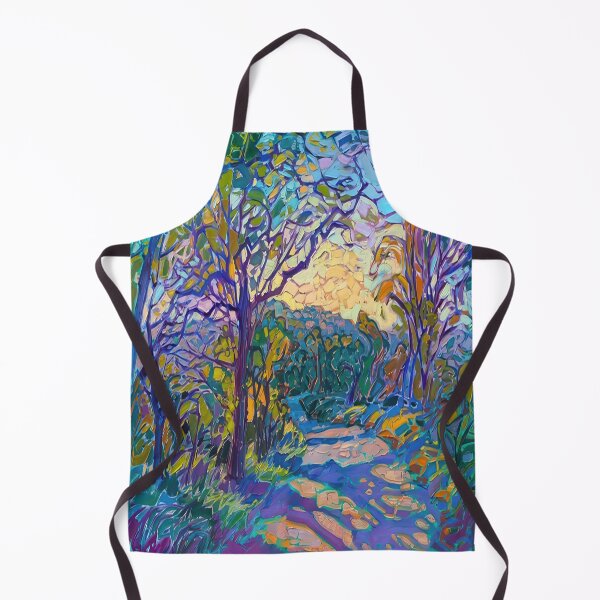 Item preview, Sunlit Forest Path – Colorful Mosaic Woodland Trail designed and sold by hansonartist.